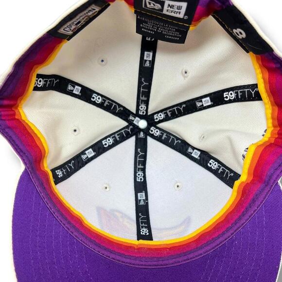 New Era 59FIFTY Los Angeles Angels Hat Size 8 Fitted Cap 2002 WS Champions  Cap - Picture 5 of 8